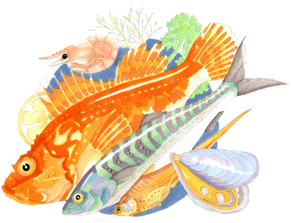 Food illustration by Iona June