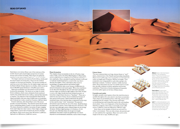 Deserts book design Deserts book design