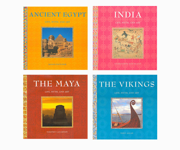 Illustrated cover spines